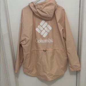 NWOT Columbia Women's peach Hooded Jacket